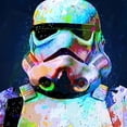 thumbnail image 3 of Póster de Star Wars con impresiones de R2-D2 de acuarela de ciencia ficción para niños, regalo de cumpleaños, pintura en lienzo, imágenes de BB-8 de Robot para decoración de habitación de niños, 3 of 4