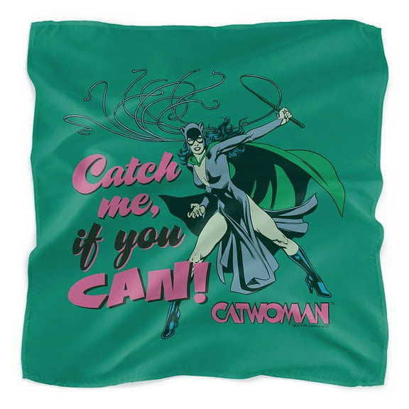 Batman Catwoman Catch Me Bandana (21 in x 21 in)