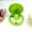 Green, variant on Pill Cutter Splitter with Dispenser, Portable Pill Cutter for Cutting Small Pills or Large Pills in Half, Crushes Pills, Vitamins, Tablets, Stainless Steel Blade, Removable Drinking Cup