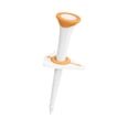 thumbnail image 4 of S SERENABLE Golf Tee Stability Golf Ball Holder Height Adjustable for Home Driving Range Outdoor Practice Backyard Indoor Orange, 4 of 9
