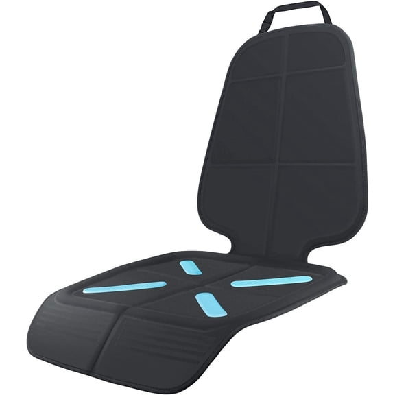 Car Seat Protector for Baby Child Car Seats, Auto Seat Cover Mat for Under Carseat to Protect Automotive Vehicle Leather and Cloth Upholstery - Waterproof and Dirt Resistant