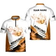 thumbnail image 4 of Personalized Name Bowling Jersey 3D, Custom Bowling Shirts for Team, Bowling Shirt Unisex for Men & Women (Purple, 2XL), 4 of 7