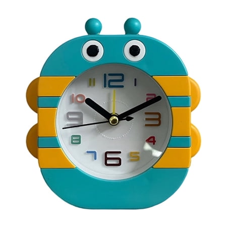Specollect 1 Pcs Battery Operated Alarm Clock for Bedroom, Loud Wake Up, Digital Desk Clock with Settings, Twin Bell, Nightstand Silent Table Clock