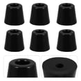 thumbnail image 2 of 10pcs Rubber Feet Pads with Screw Holes, Non-Slip and Anti-Vibration Conical Furniture Leg Protectors for Washing Machine Dryer and Appliances, 2 of 8