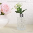 thumbnail image 2 of Hosley Set of 4 Mid Century Modern Clear Glass Diffuser Bottles 4 Inch High, 2 of 10