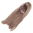 thumbnail image 2 of Pelucas de Cosplay del partido, pelucas marrones llenas del pelo largo y liso Peluca llena larga y recta Los mejores materiales, 2 of 8