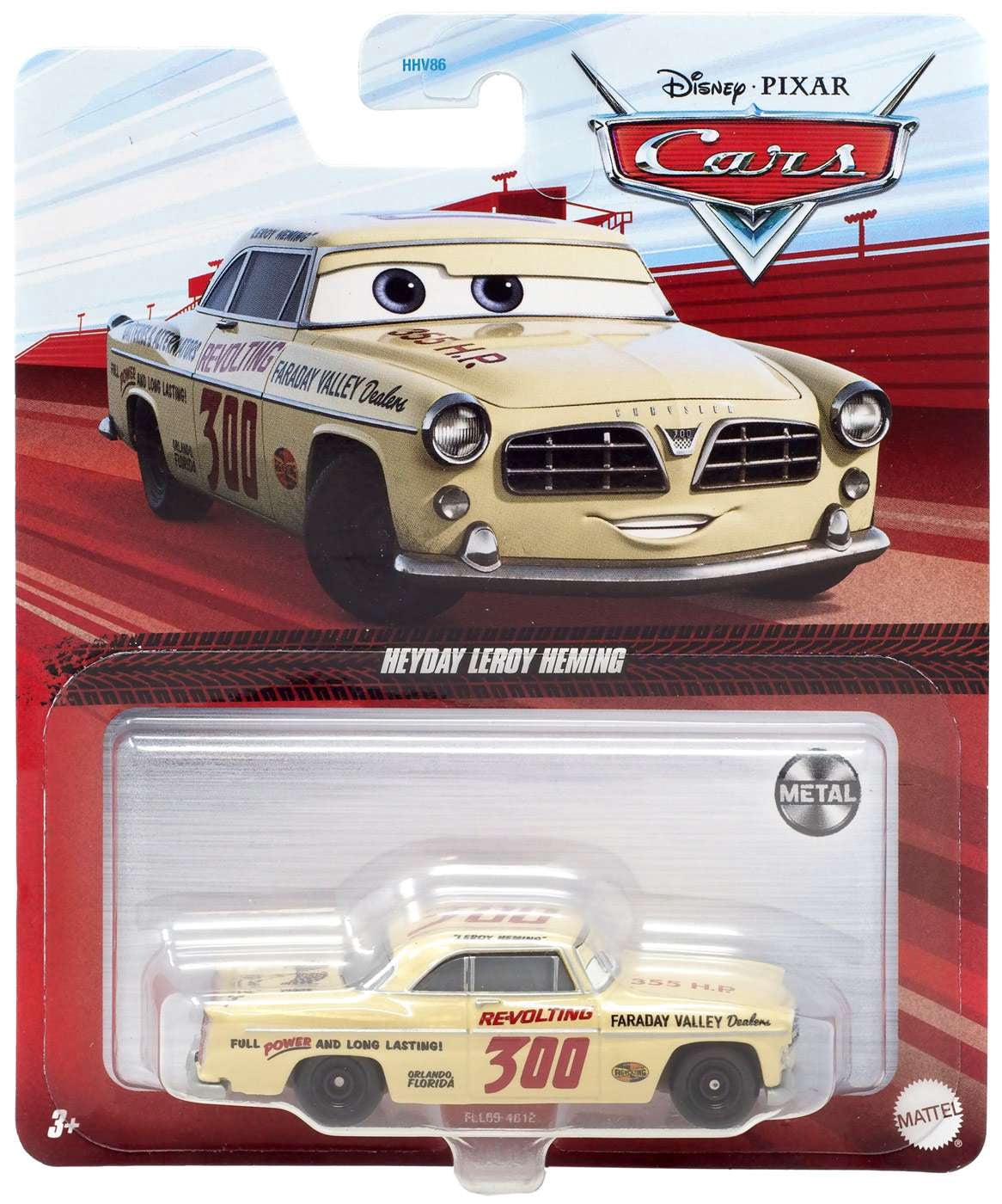 Disney / Pixar Cars Metal Heyday Leroy Heming Diecast Car
