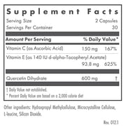 NutriCology Quercetin 300 - 60 Capsules