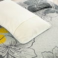 thumbnail image 6 of Dintszyayue Floral Quilt Set Queen Size,3 Pcs Yellow Bedspread Set Lightweight Coverlet(90"x 96"), 6 of 9