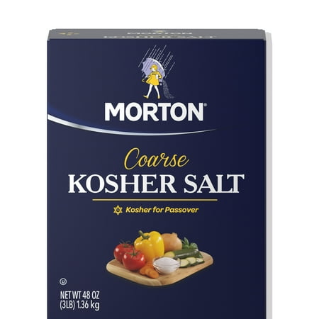 - (4 Pack) Morton Coarse Kosher Salt, 3 Lbs