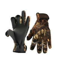 comerut Fashion Men Camouflage Full Finger Warm Gloves for Cycling Shooting Hunting