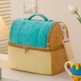 thumbnail image 4 of CNKOO Bento Pouch Large Capacity Food Storage Bag for Adult Office Work (Purple), 4 of 6