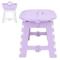 thumbnail image 1 of Folding Step Stool, 9 Inch Step Stool, 300 Lb Capacity PlasticFolding Step Ladder Folding Fishing Stool Kid Stool Child Household Plastic Small Bench, 1 of 8