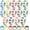 Multicolor, variant on VINGVO 7000 Pcs Day of Week Label Food Label Monday Through Sunday Management Inventory Sticker Removable Weekly Self Adhesive Date Dot Sticker for Restaurant Kitchen Container (Wave)