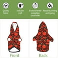 thumbnail image 6 of Cauagu Tomatoes And Chili Pattern Winter Pet Hoodie Sweatshirts- Dog Hoodie Sweater with Leash Hole - Cute Dog Hoodie - Pet Clothes Puppy Cat Custume -X-Large, 6 of 8