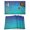 Blue, variant on Blue Red Ombre Placemats Set of 1 Geometric Stained Glass Place Mats Indoor Wipeable Table Mats Washable Cloth Dining Table Placemats for Kitchen Holiday Party Home Decor 13x19 Inch
