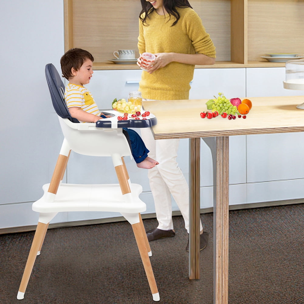 Kadyn Children's High Dining Chair, Detachable Two-In-One Table And Chair, Baby Dining Chairs for Children, Navy Blue Kadyn Children's High Dining Chair, Detachable Two-In-One Table And Chair, Baby Dining Chairs for Children, Navy Blue