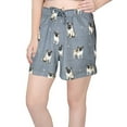 thumbnail image 2 of Pug Pajama Shorts Women - Soft and Comfortable - Pug Gifts - Womens Lounge Shorts, 2 of 5