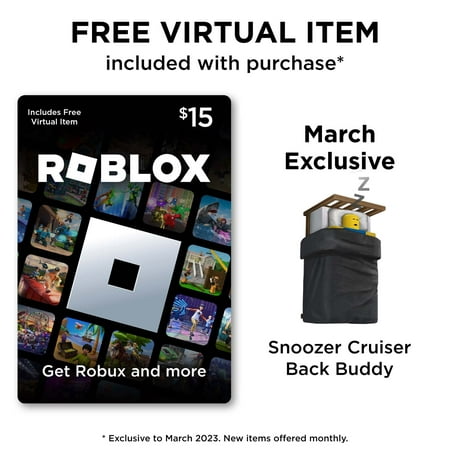 Roblox $15 Digital Gift Card [Includes Exclusive Virtual Item] [Digital...