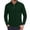 Dark Green, variant on LRGSHF Long Sleeve Polo Shirts for Men Business Casual Work Golf Shirt Men Comfy Lounge Polo Shirt, Lightweight, Solid Color, Quick Dry, Work Golf, Moisture Wicking