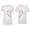White, variant on Couple T-shirts, Valentine T-shirts for Couples, Matching Couple Outfits - Big Heart