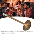 thumbnail image 4 of Lampe de Table Sans Fil, Lampe de Bureau LED Portable à 3 Niveaux de Luminosité à Intensité Réglable, Veilleuse Décorative à Batterie Rechargeable pour Intérieur et Extérieur, Restaurant, Chambre, Patio, Bar, 4 of 8