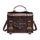thumbnail image 4 of Bolso bandolera Steampunk Yuyangstore grande industrial Con correa ajustable para mujer, 4 of 8