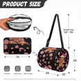 thumbnail image 7 of ZIATUBLE Christmas Candy Paper Towel Holder Gingerbread Man Toilet Paper Roll Dispenser Dustproof Paper Dispenser for Bathroom Foldable Travel Portable Roll Bag Home Decoration, 7 of 7