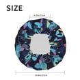 thumbnail image 6 of Kdxio Blue Butterfly Print Shower Cap for Women,Elastic and Reusable,Double Waterproof Layers Bathing Hat, 6 of 9