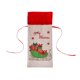 thumbnail image 1 of Funda de botella de vino de Navidad, caja de regalo para coche, champán, bolsa de botella de vino tinto para Navidad, boda, cumpleaños, decoraciones de fiesta, rojo Feliz Sencillez, 1 of 5