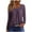 Dark Gray, variant on Tumotour Pullover for Women Crew Neck Long Sleeve T Shirts With Buttons Casual Loose Top 2025 Sweatshirts Blouse Tops