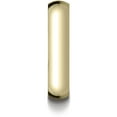thumbnail image 3 of Mens 14K Yellow Gold, 5.0mm Traditional Dome Oval Wedding Band (sz 6.5), 3 of 3