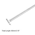 thumbnail image 2 of 8pcs 304 Stainless Steel Round Rods 3mm x 80mm for RC DIY Craft Tool, 2 of 6