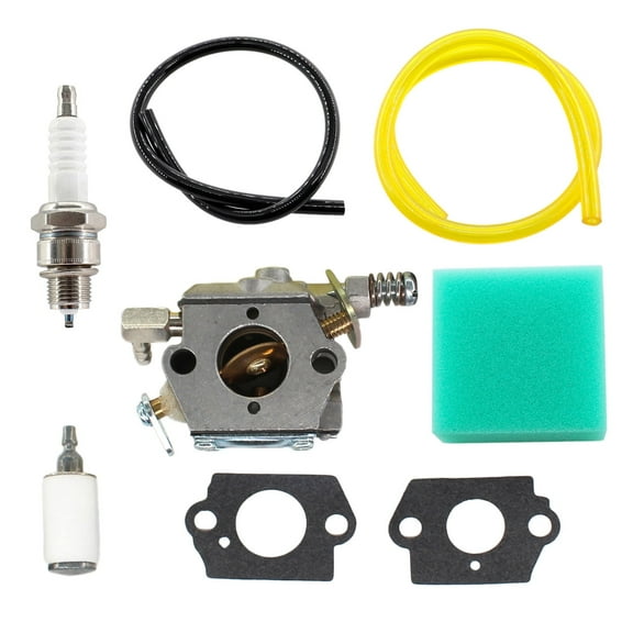 HURI Carburetor For Earthquake Auger Model 8900 8900E Carb with Air Filter Fuel Line Gasket Spark Plug