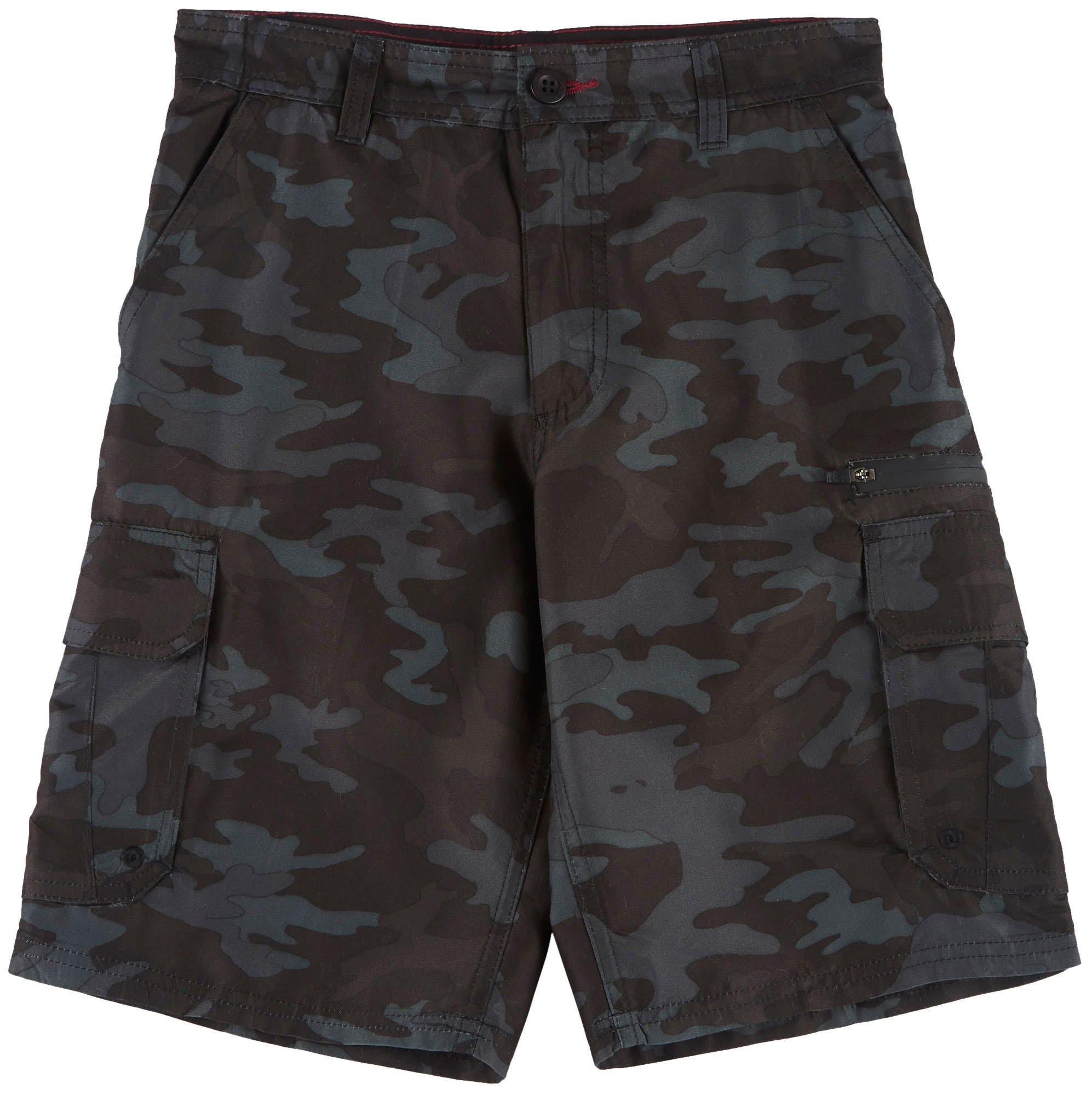 microfiber cargo shorts