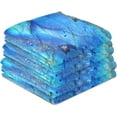 thumbnail image 4 of SKYSONIC 1 Pack Blue Context Kitchen Towels Soft Absorbent Dish Towels Reusable Tea Towels Set 28 x 18 Inch, 4 of 7