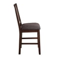 thumbnail image 3 of Steve Silver Yorktown Espresso Wood 43" Counter Chair, 3 of 6