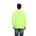 thumbnail image 5 of Zfeel Hi-Viz Safety Pullover Hoodie for Men, 4 Pack Long Sleeve Neon Orange & Yellow Workwear, M, 5 of 6