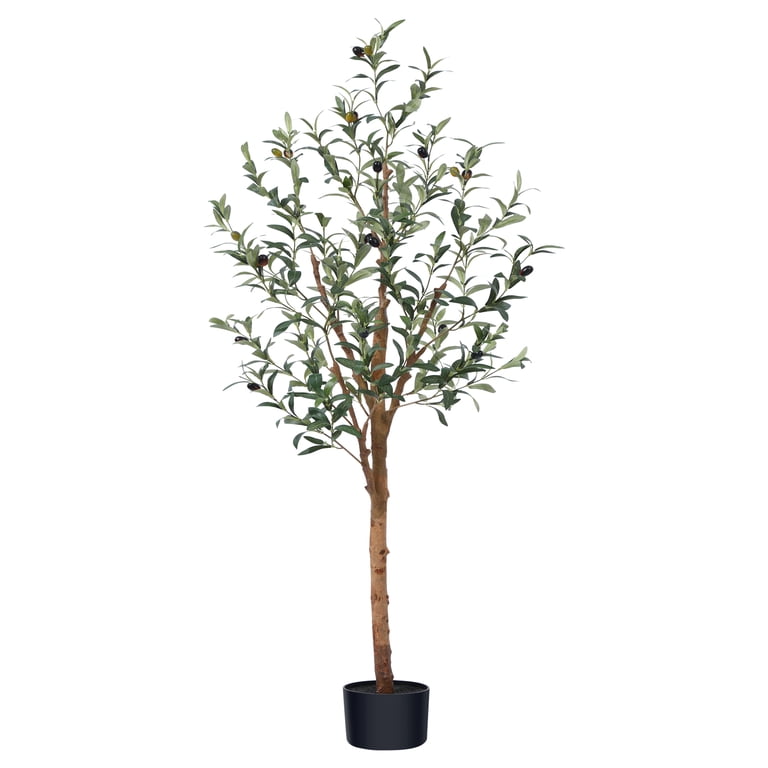 DR.Planzen Artificial Olive Tree Indoor 5ft Tall Faux Olive Tree