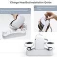 thumbnail image 2 of axGear Station de Charge Dock avec Kit de Batterie pour Oculus Quest 2 VR, 2 of 8