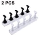 thumbnail image 1 of Juego de 2 soportes acrílicos para práctica de manicura, soportes magnéticos para puntas de uñas, soportes de exhibición para entrenamiento de uñas, soportes de cristal para uñas DIY, 1 of 8