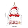 thumbnail image 5 of Clearance! Hotyverty Christmas Cash Gift Ornament, Acrylic Christmas Money Holder for Cash, Perfect for Holiday & Back to School Gifts, 15#, 5 of 6