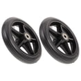 thumbnail image 4 of Ruedas delanteras para silla de ruedas, andador, ruedas de repuesto antideslizantes, 2 uds., 4 of 6