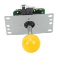 thumbnail image 3 of 1 Player Arcade Joystick DIY Kit -  8 X 30 Snap Button  2 X 24 Snap Button  10 X Button Connection Wire  1 X Joystick Wire & Joystick & Ball  Game Arcade DIY Kit Replacement, 3 of 8