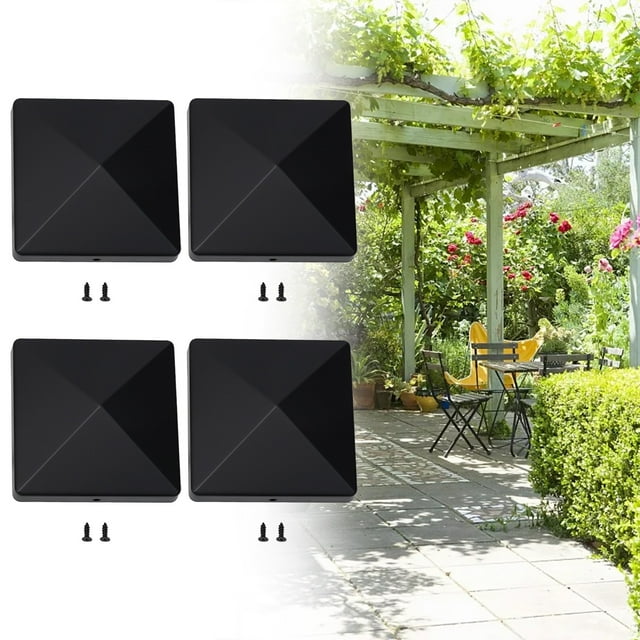 4x4 inch Plastic Fence Post Cap Post Cap To Protect Outdoor Wooden Fence