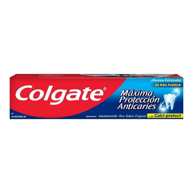 Crema dental Colgate máxima protección anticaries 150 ml