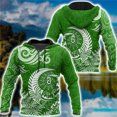 thumbnail image 3 of Sudadera con capucha con estampado maorí de Nueva Zelanda en 3D para hombre, sudadera con capucha con gráficos de Go Aotearoa, suéteres deportivos de hip hop geniales para niños, 3 of 5