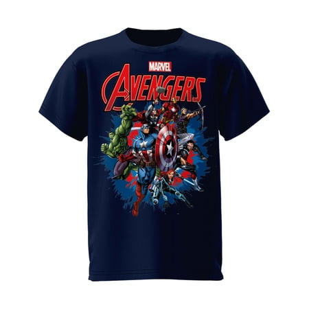 Marvel Avenger Youth Tee Shirt, XS-XL (Boy's)
