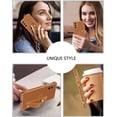 thumbnail image 6 of Samsung Galaxy S20 FE Case, Galaxy S20 FE 4G/5G Phone Case Love Heart Cute Case with Wristband Kickstand Holder Soft TPU Plating Bumper Protective Galaxy S20 FE Phone Case Cover, Brown, 6 of 16