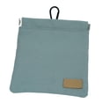 thumbnail image 3 of Bolsa de lona impermeable para premios de perro con cierre automático, portátil para entrenamiento de mascotas. Gris, 3 of 9